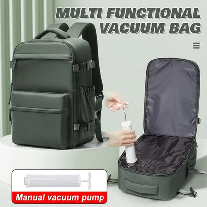 Minimalist Vacuum Compression Large Capacity Backpack