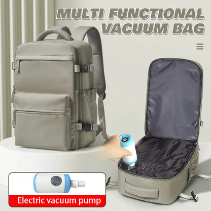 Minimalist Vacuum Compression Large Capacity Backpack