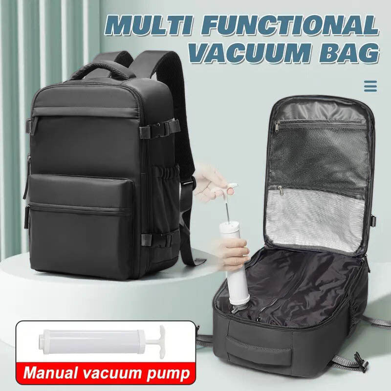 Minimalist Vacuum Compression Large Capacity Backpack