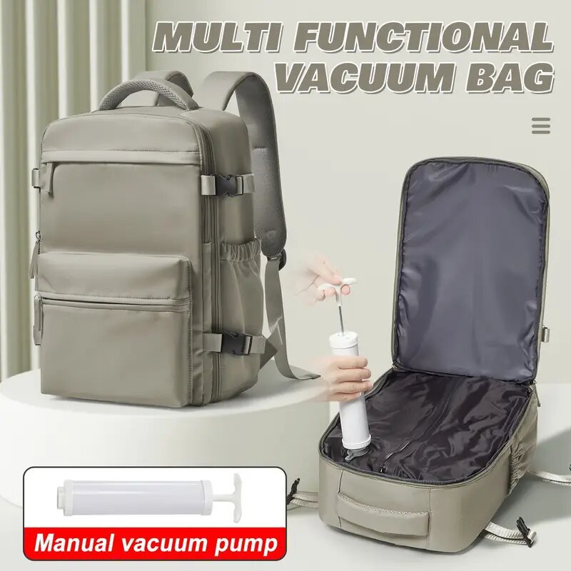 Minimalist Vacuum Compression Large Capacity Backpack