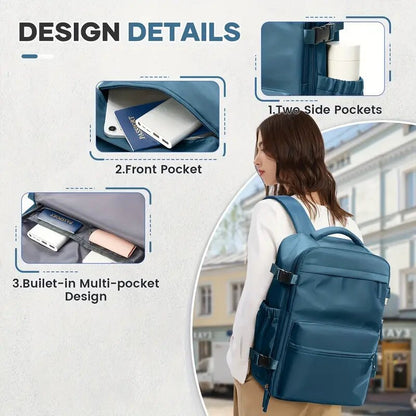 Minimalist Vacuum Compression Large Capacity Backpack