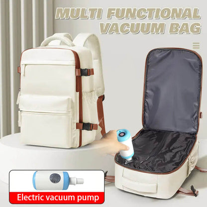 Minimalist Vacuum Compression Large Capacity Backpack