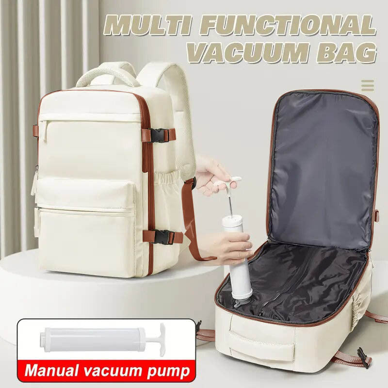 Minimalist Vacuum Compression Large Capacity Backpack