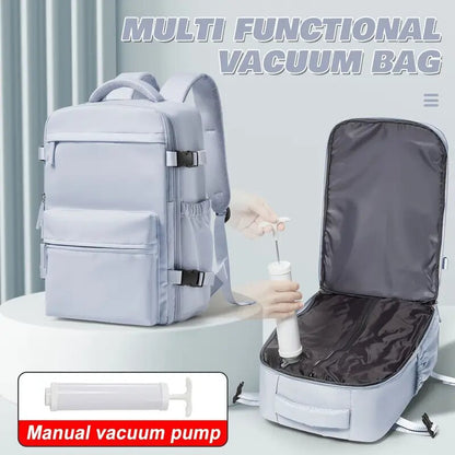 Minimalist Vacuum Compression Large Capacity Backpack