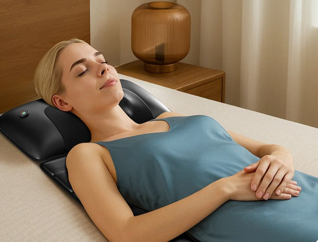 Foldable Massage Mattress Controller for Full Body With Smart Heating And Timer